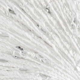 Stenli Venera - viskóza s flitry -  011 ecru stříbrné flitry