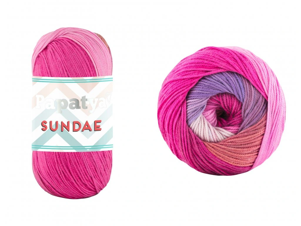 Sundae - 09 růžovo-lila