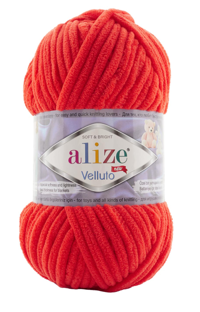 Alize Velluto 421 granátové jablko