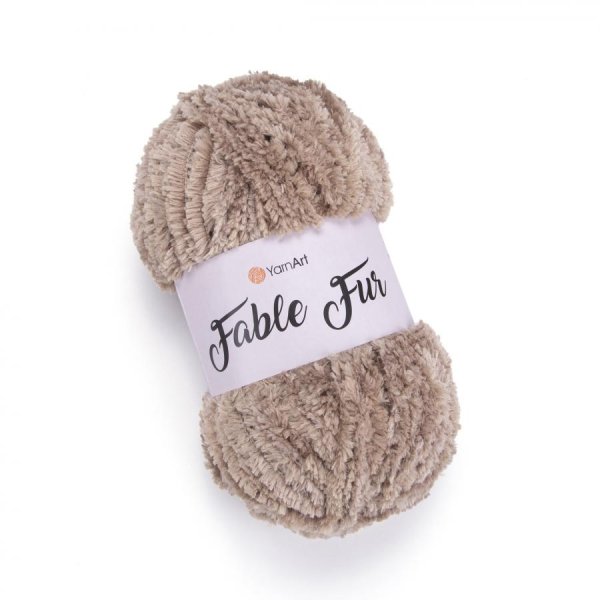 YarnArt Fable Fur 968 - béžová
