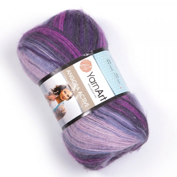 YarnArt Příze Yarn Art Angora active 847 fialová