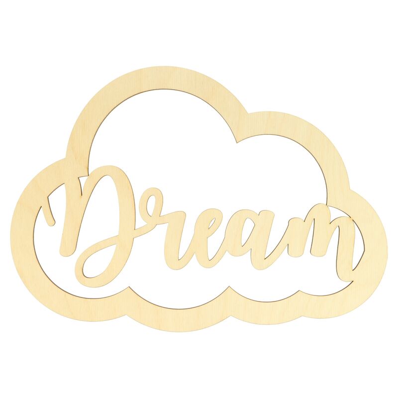 Šablona na macrame - Dream obláček 30x21cm