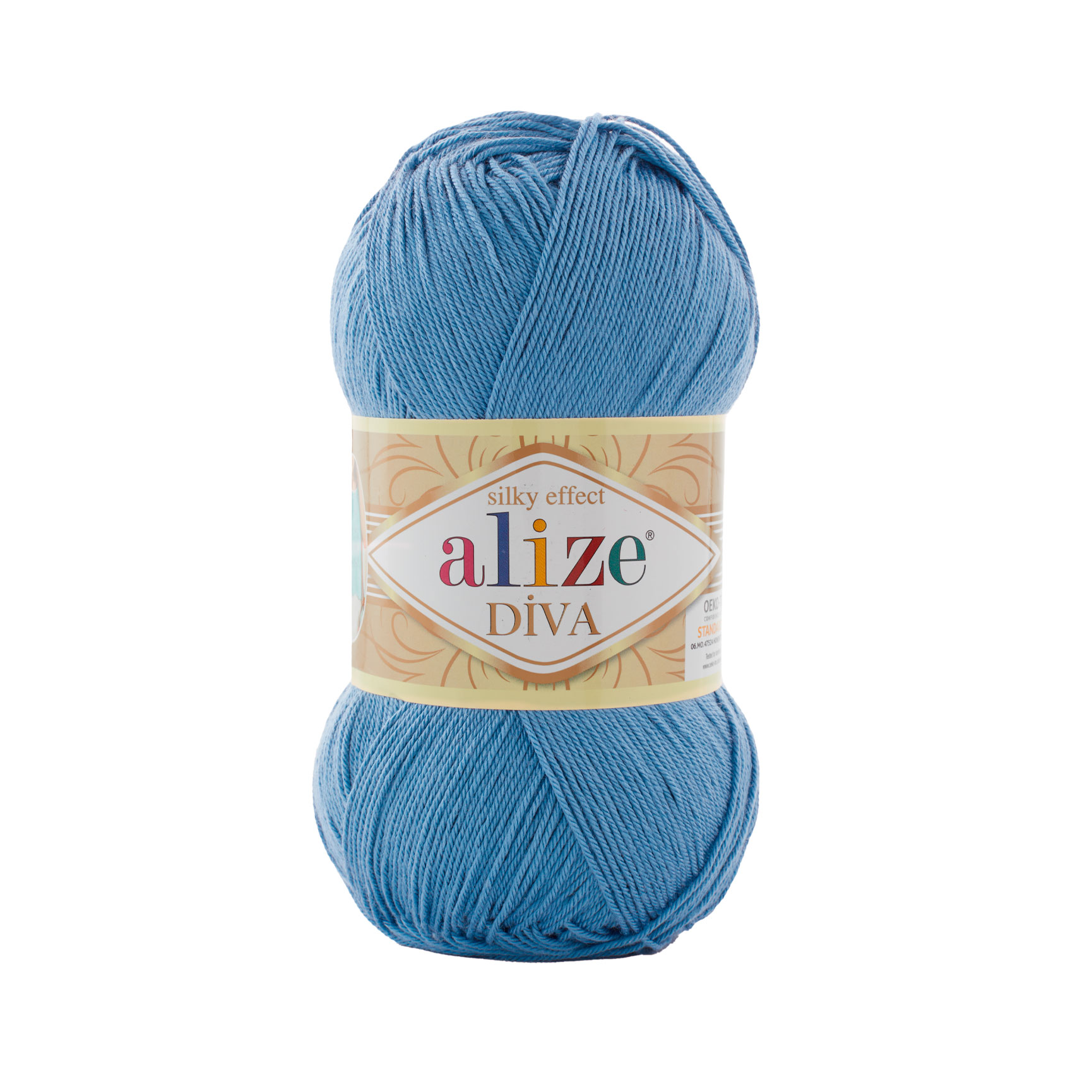 Příze Alize Diva 886 modrá