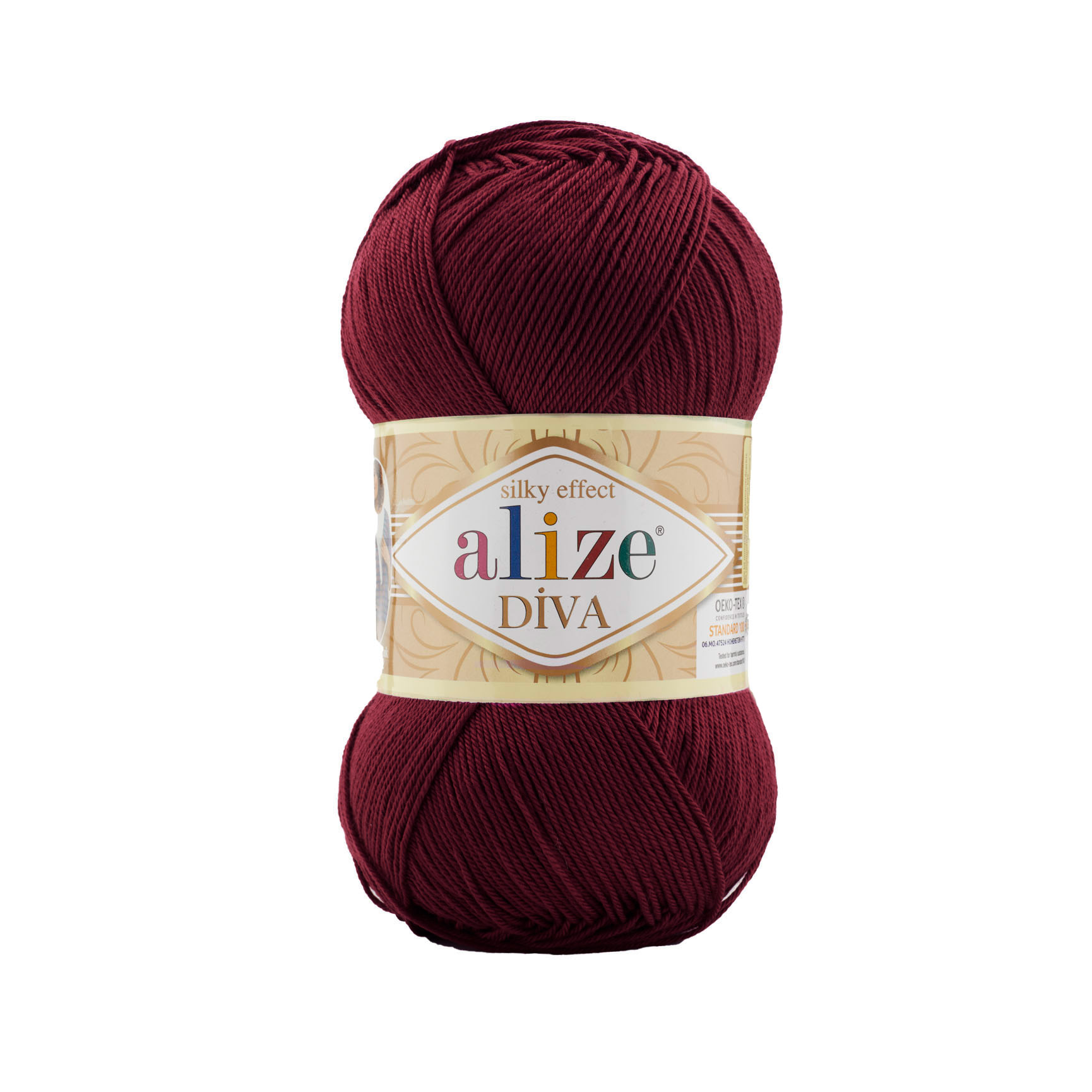 Příze Alize Diva 538 bordo