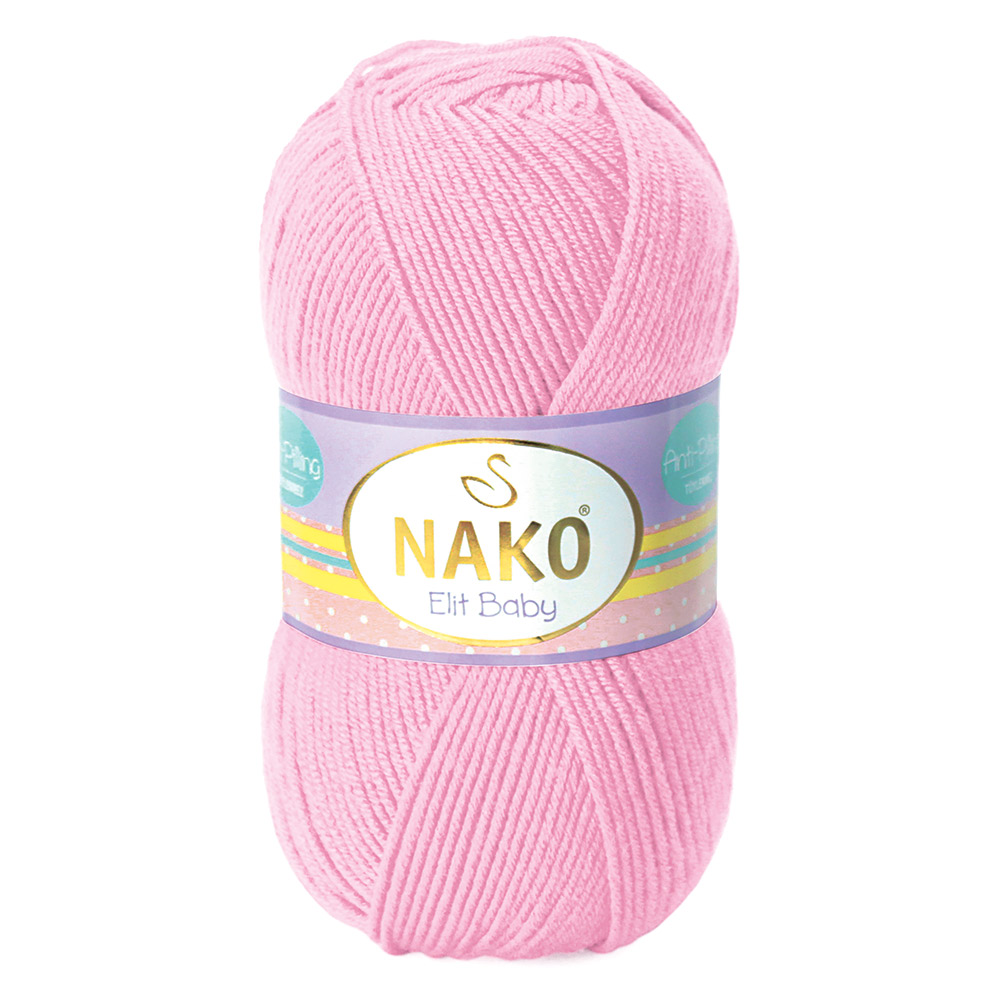 Nako Příze Elit baby 6936 růžová barbie