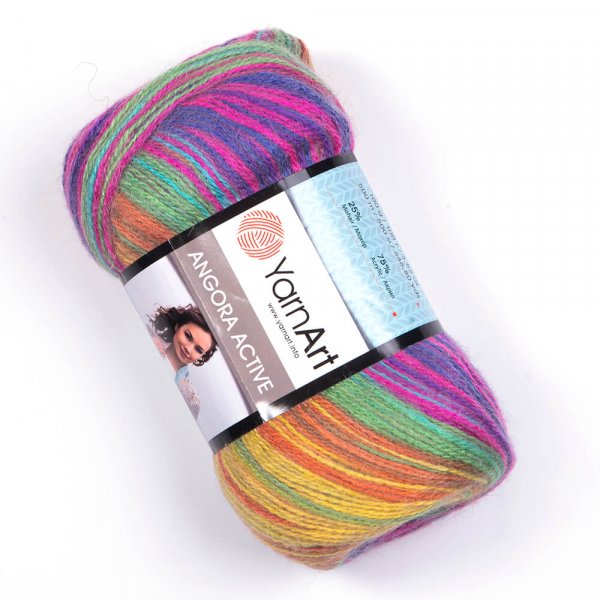 YarnArt Příze Yarn Art Angora active 850 barevná