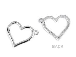 Přívěsek srdce 21x25mm