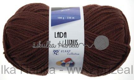 Vlnap Lada luxus 51022 tm. hnědá
