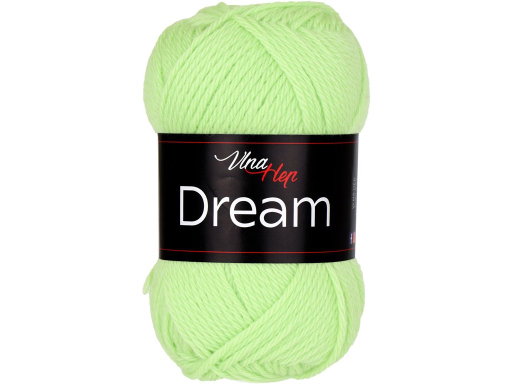 Vlna-hep Dream 6421 světle zelená