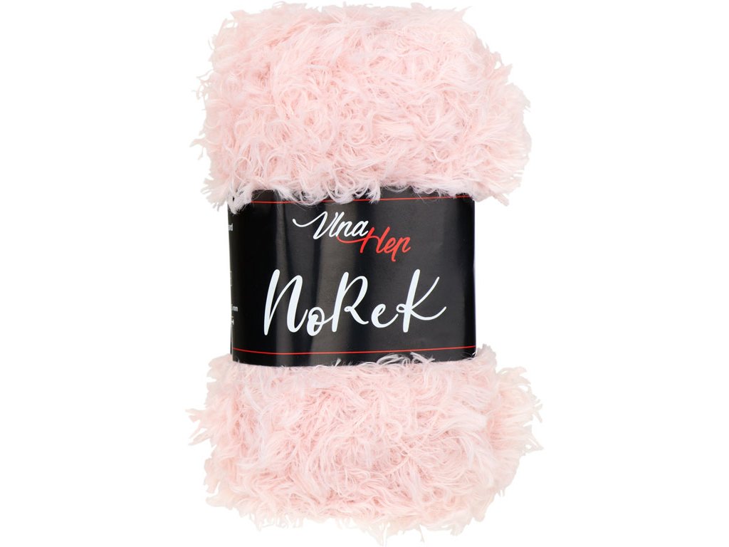 Vlna-hep Norek 41065 světle růžová