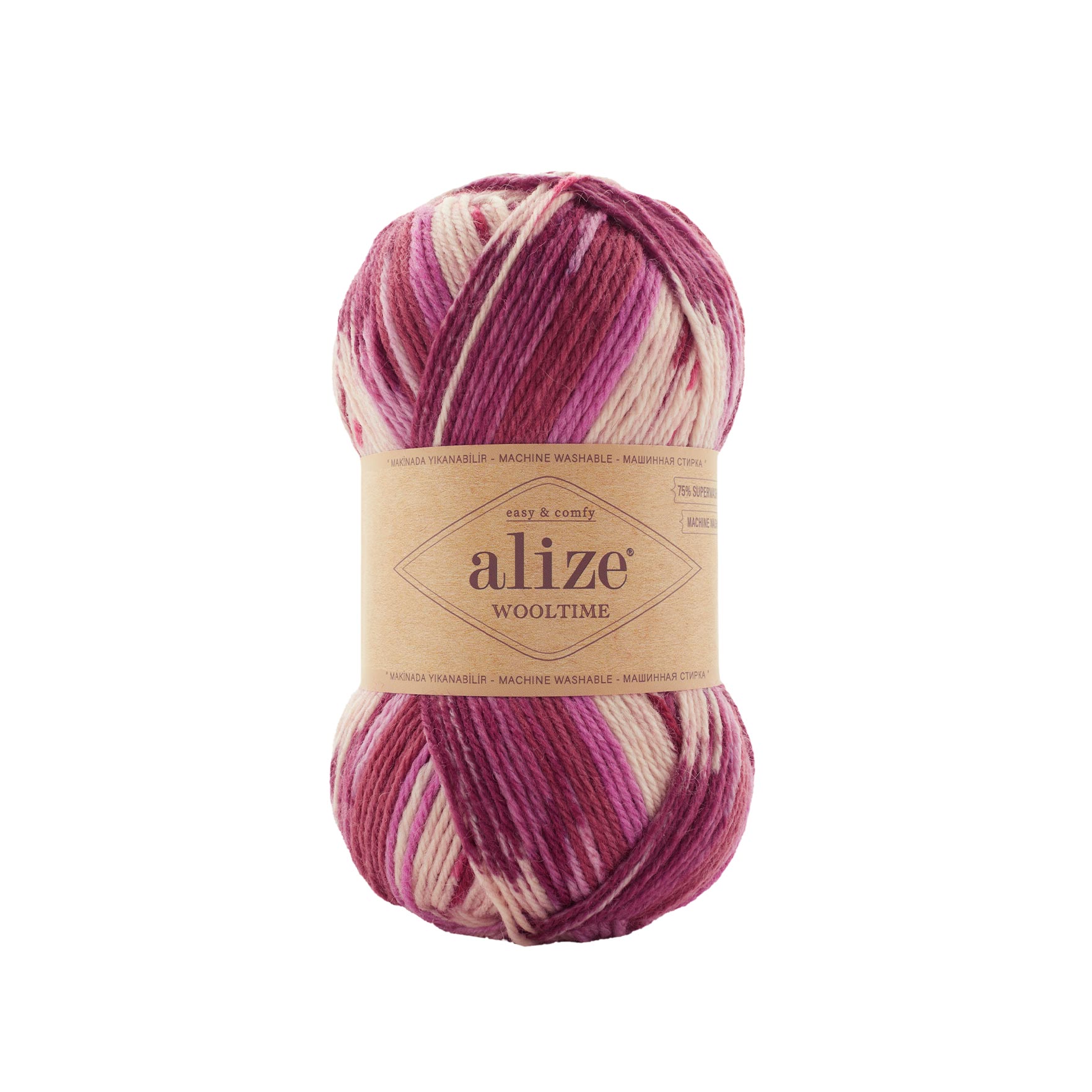 Alize Wooltime 11020 fuchsiová samovzorovací