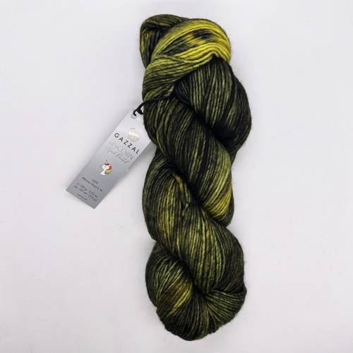 Gazzal Příze Unicorn 1360 odstíny zelené