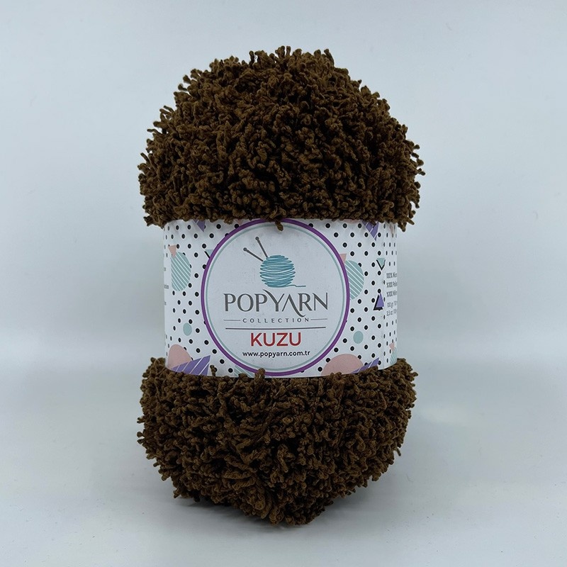 PopYarn Kuzu B021 čokoládová
