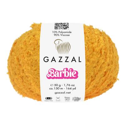 Gazzal Příze Barbie 10711 hořčicová