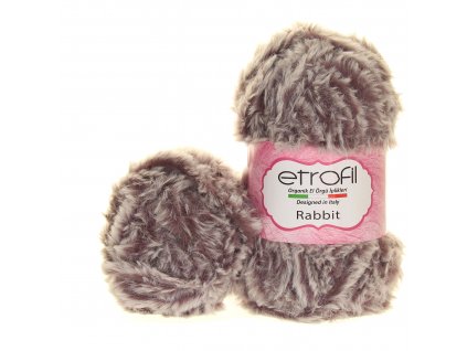 Rabbit 70719 hnědý melír