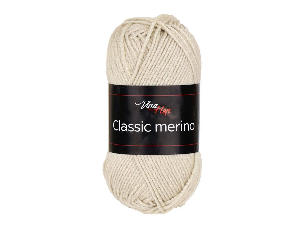 Vlna-hep Classic merino - 61020 latté