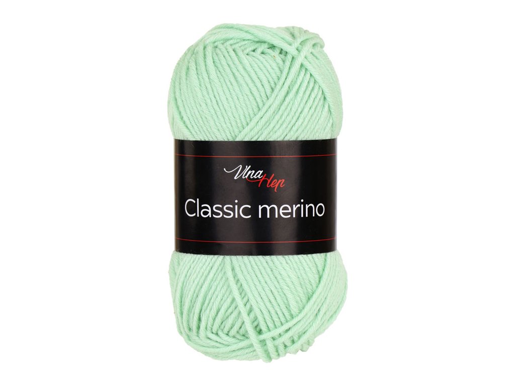 Vlna-hep Classic merino - 61197 světle zelená