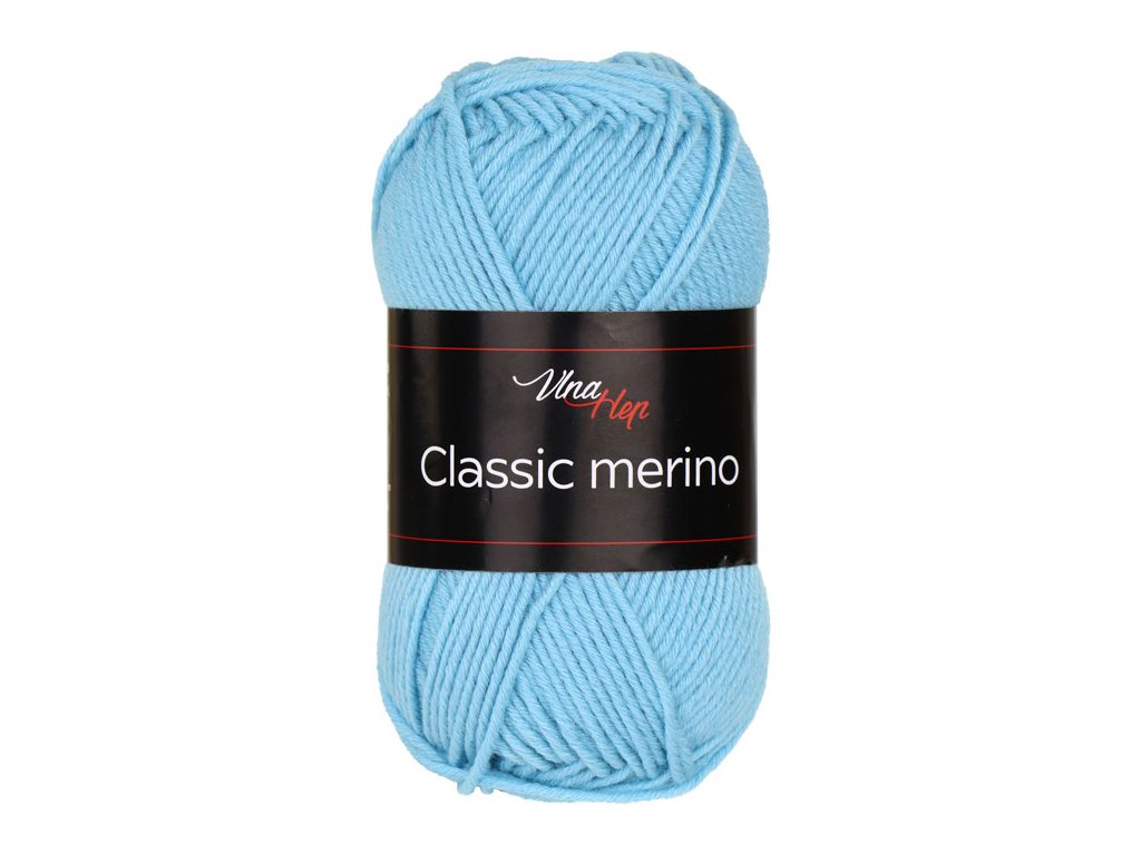 Vlna-hep Classic merino - 61241 světlá tyrkysová
