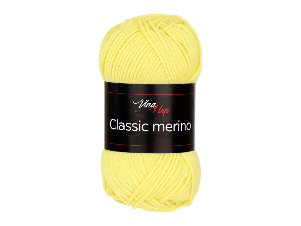 Vlna-hep Classic merino - 61244 sluníčková žlutá