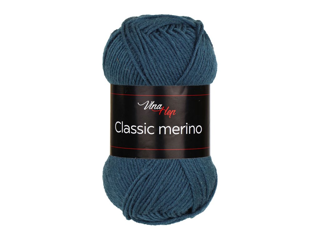 Vlna-hep Classic merino - 61276 tmavý petrol