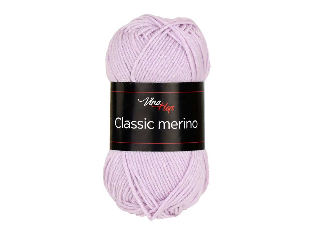 Vlna-hep Classic merino - 61313 lila