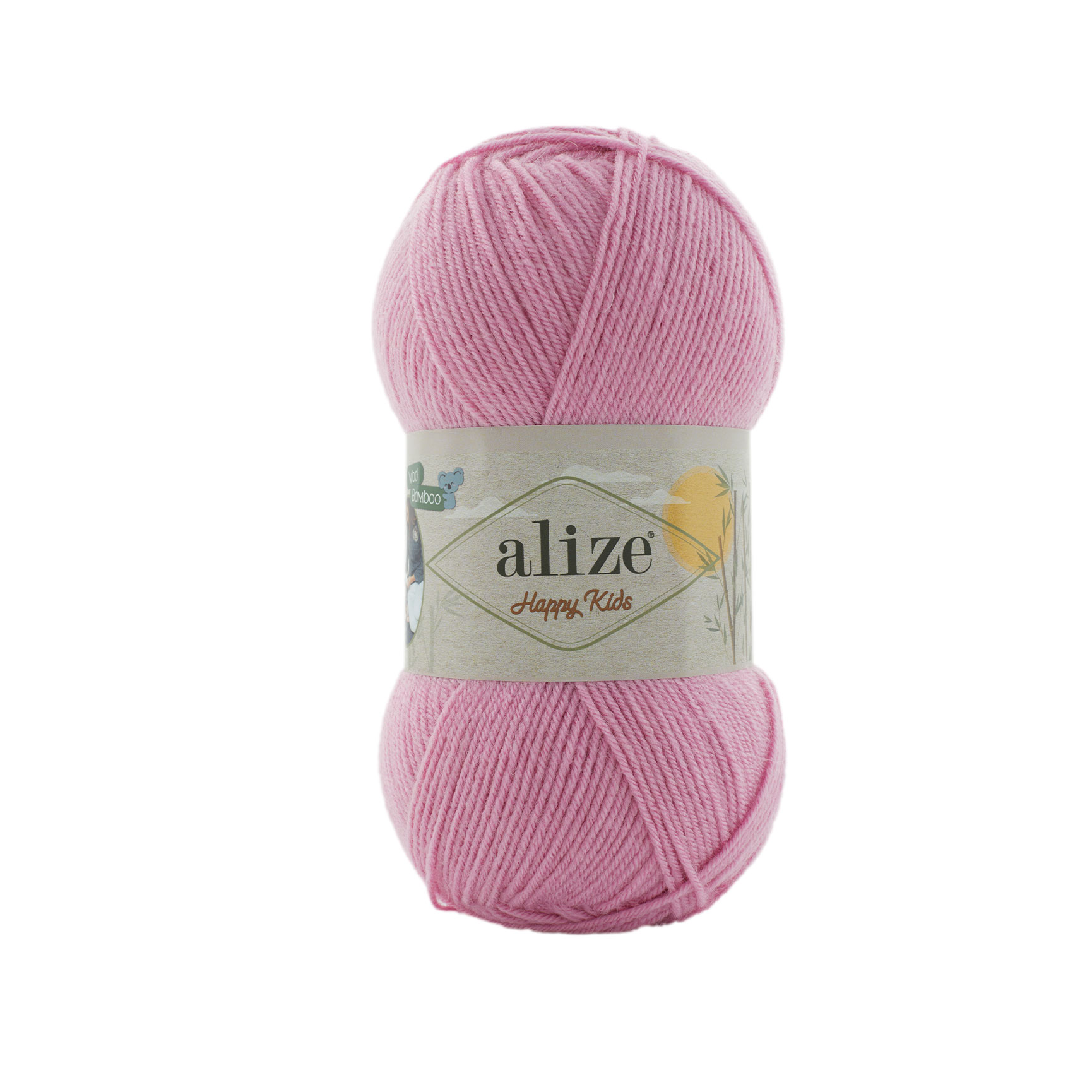 Alize Happy Kids 726 - středně růžová