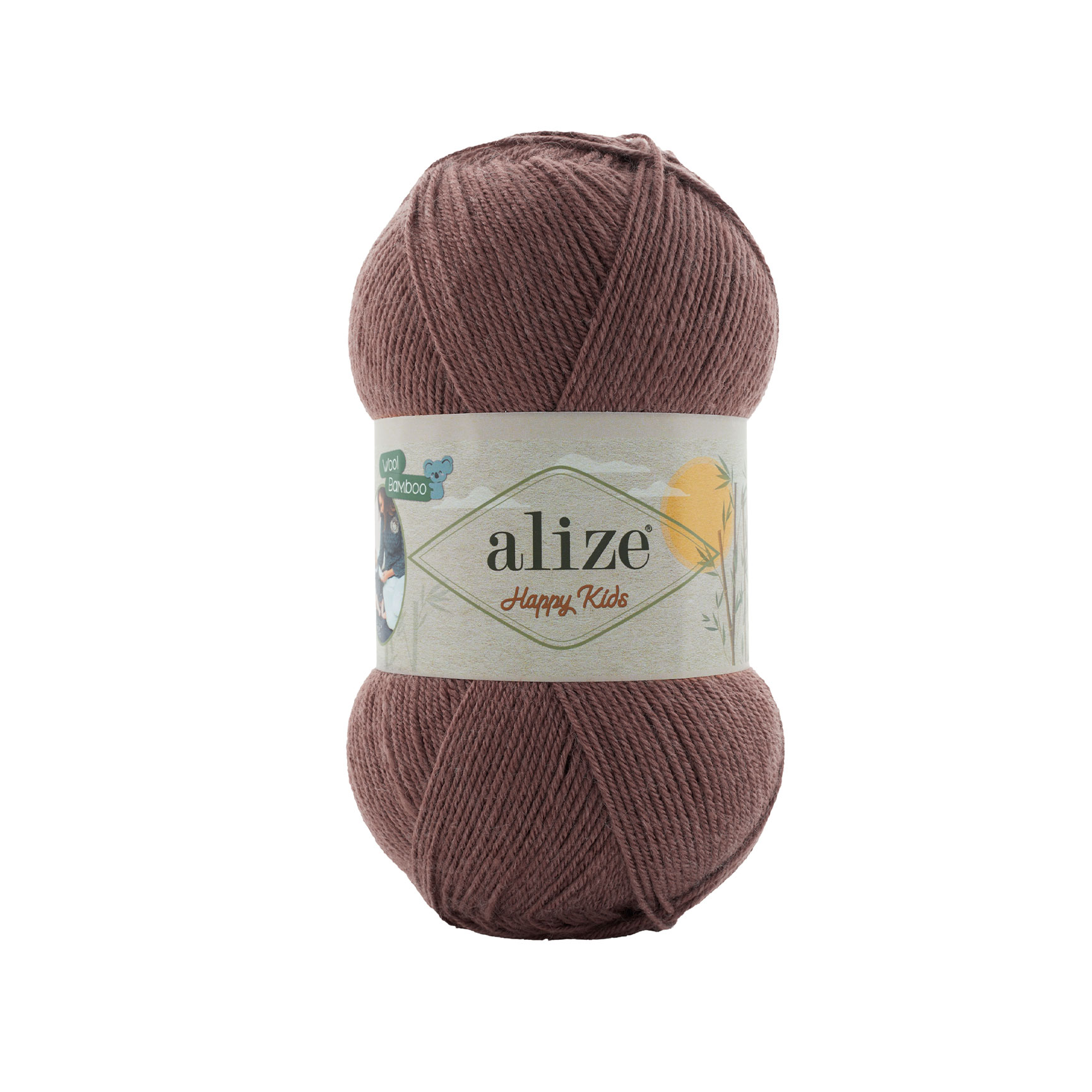 Alize Happy Kids 232 - hnědá