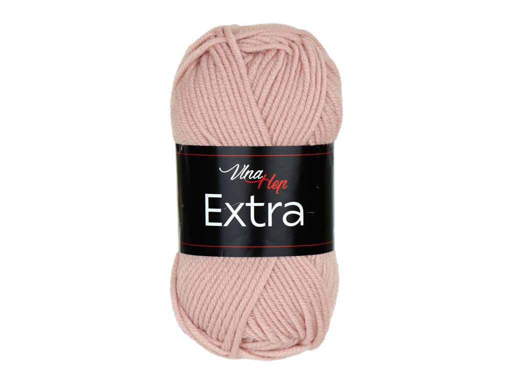 Vlna-hep Extra - 6505 pudrová řůžová