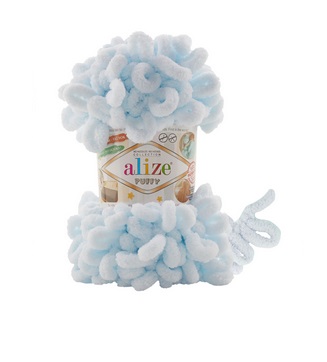 Alize Puffy 730 světlounká modrá