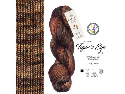 Gazzal Unicorn 1356 tygří oči