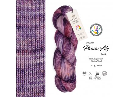 Gazzal Unicorn 1358 Picassova lilie