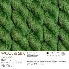 Gazzal Wool and silk 11150 zelená