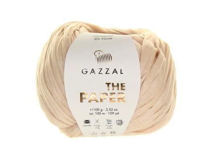 Gazzal The Paper 3954 - světle béžová