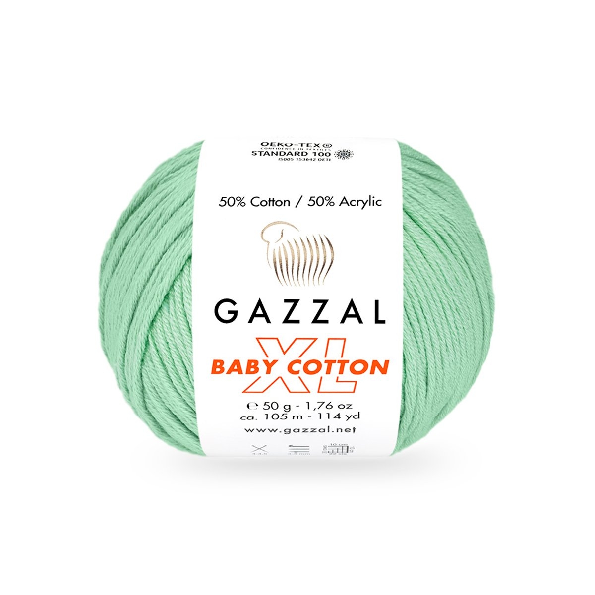 Gazzal Baby cotton XL 3425XL mint