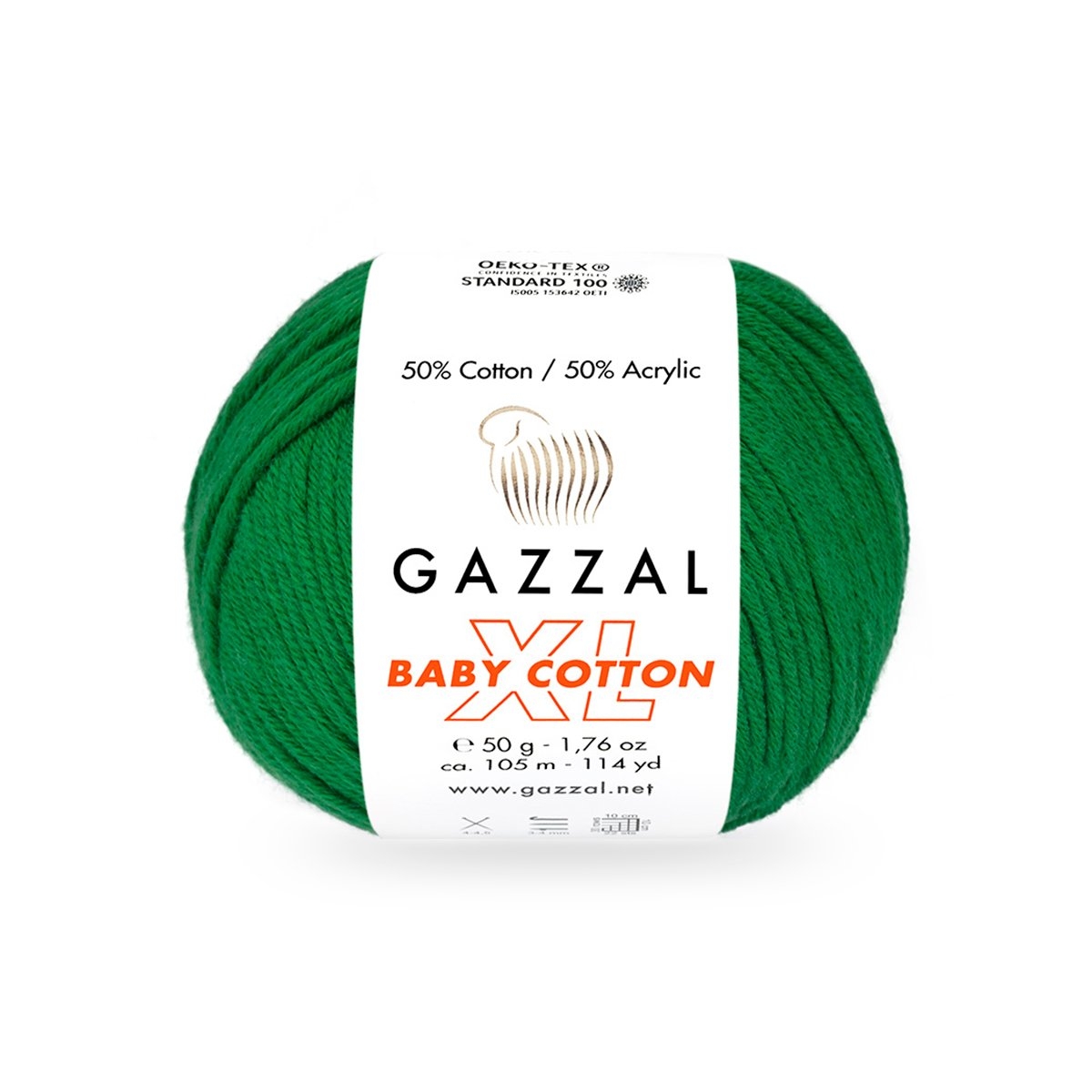 Gazzal Baby cotton XL 3456XL zelená