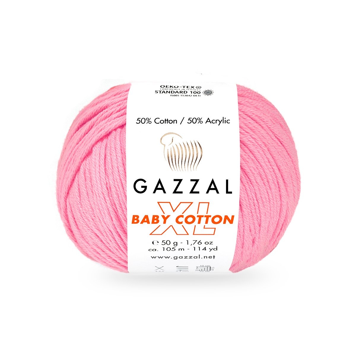 Gazzal Baby cotton XL 3468XL pink