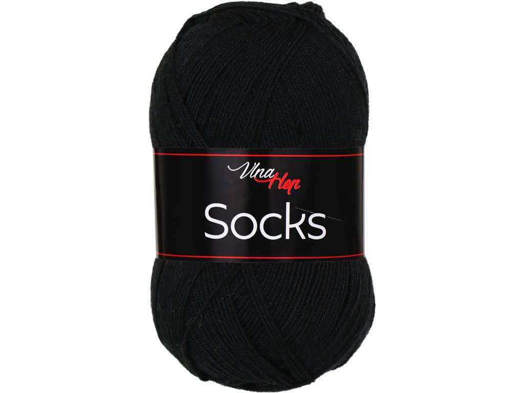 Vlna-hep Socks 6001 černá