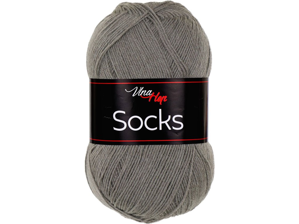 Vlna-hep Socks 61029 tmavší šedá