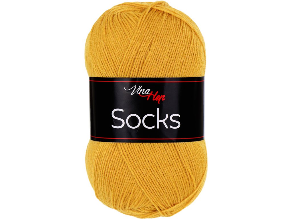 Vlna-hep Socks 61179 hořčicová