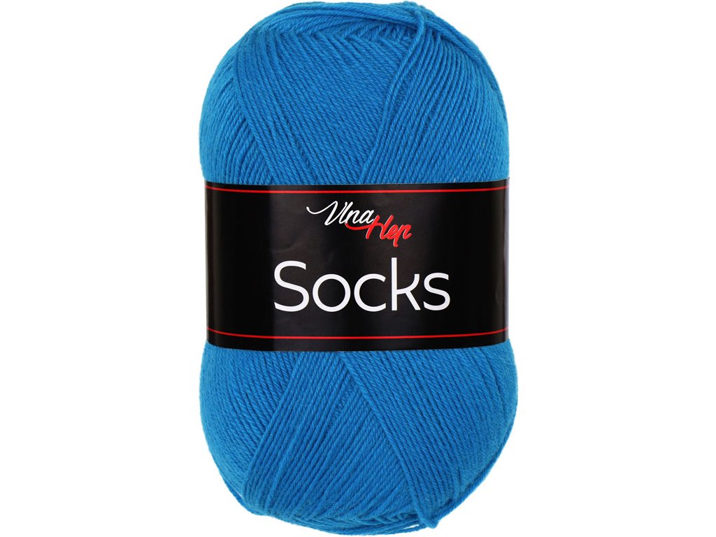 Vlna-hep Socks 61296 tmavší tyrkysová