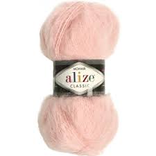 Alize Mohair classic 271 perlová růžová