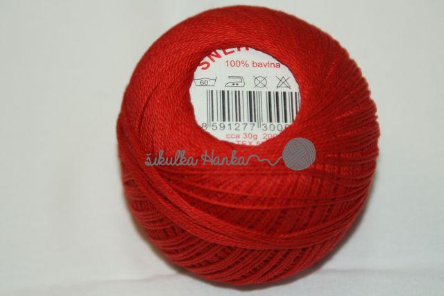 Niťárna Příze Sněhurka 3294 červená