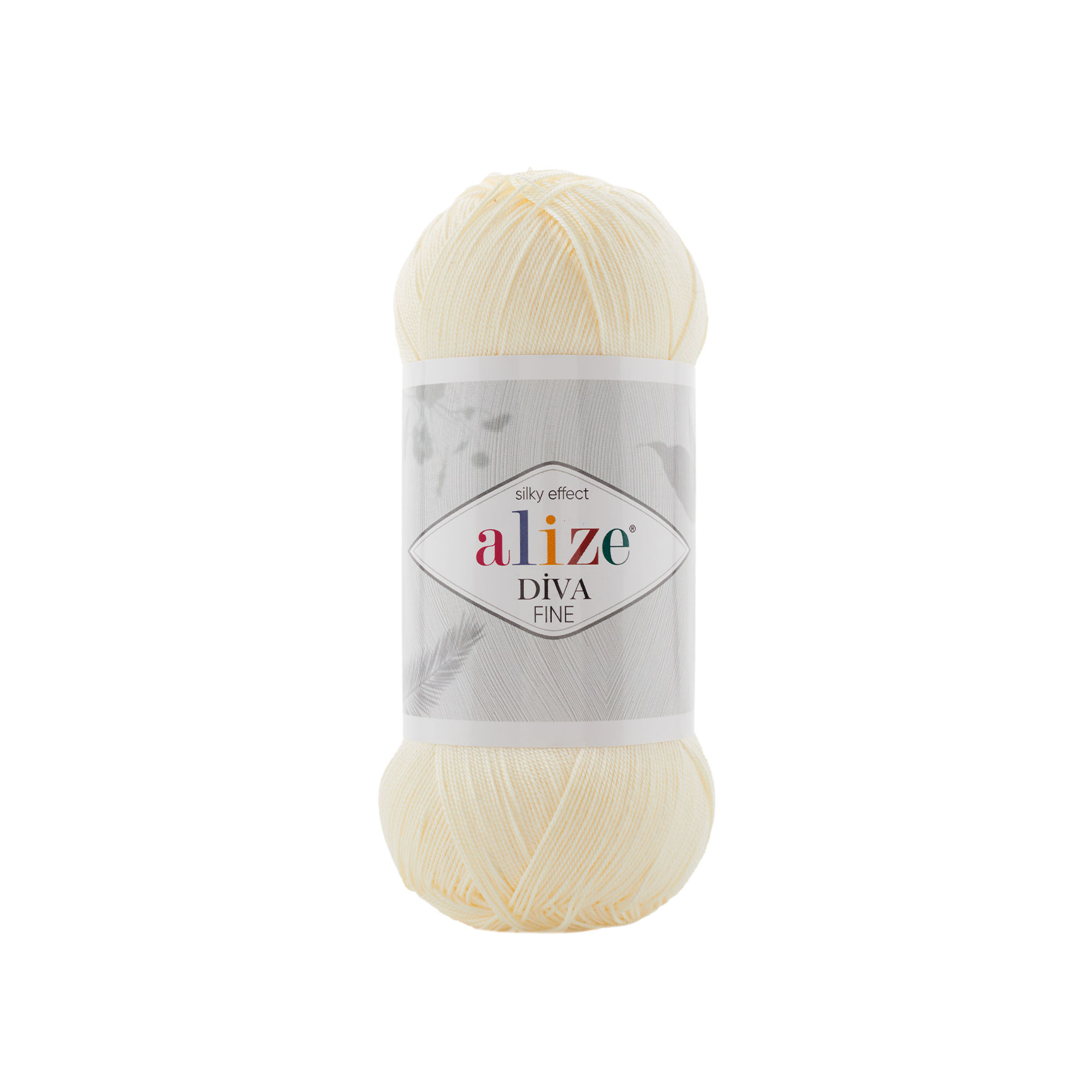 Alize Diva FINE - 01 smetanová