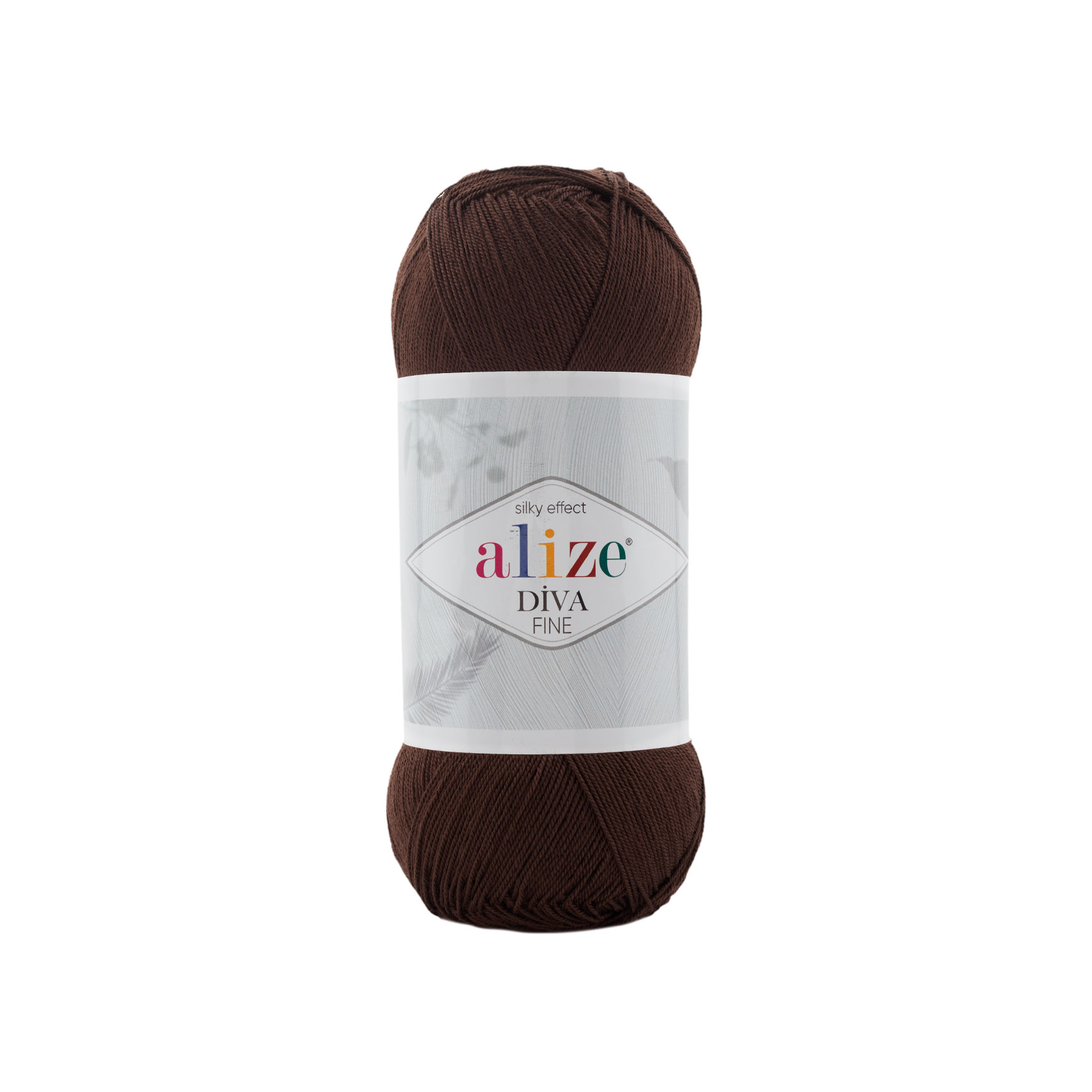 Alize Diva FINE - 26 hnědá