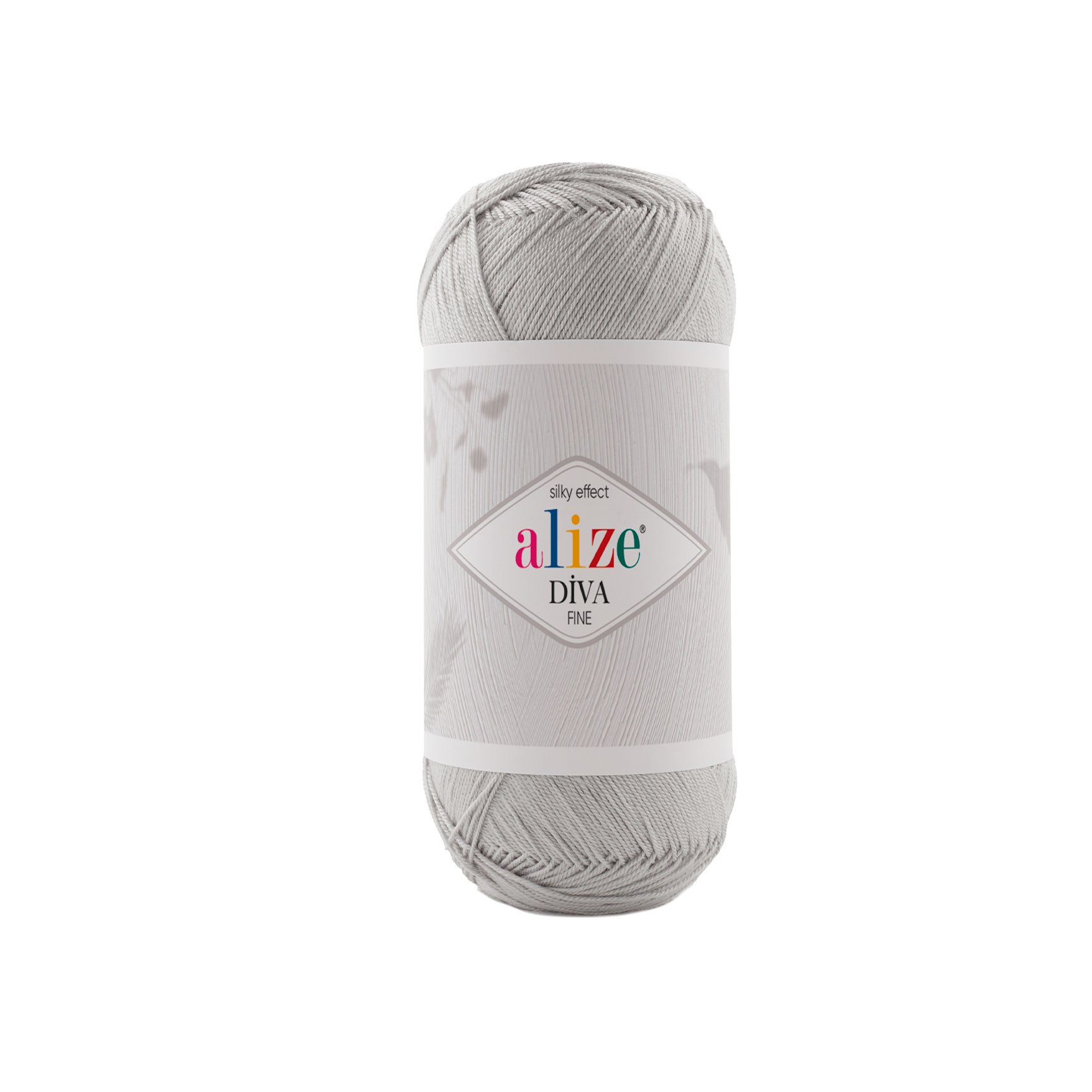 Alize Diva FINE - 168 světle šedá