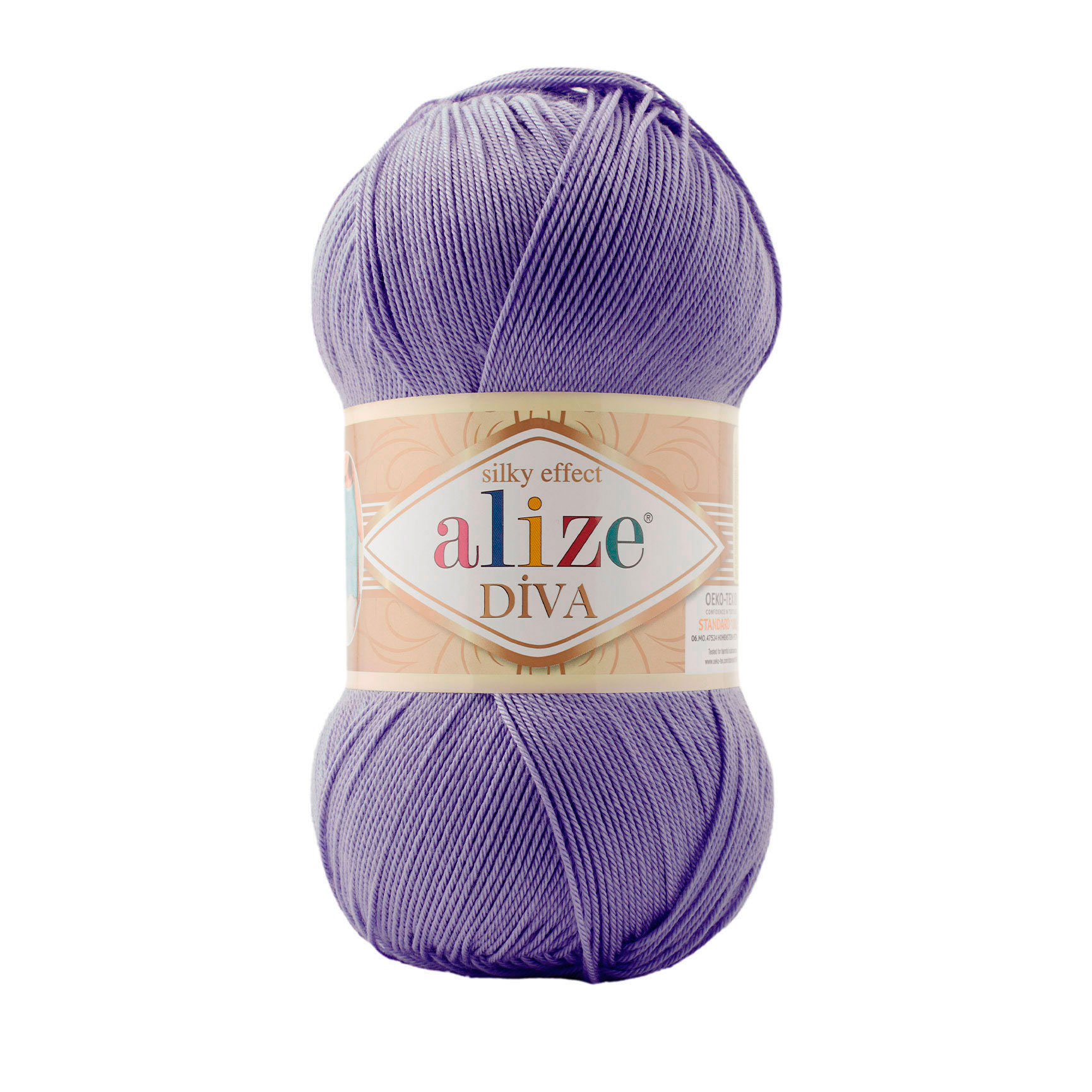 Příze Alize Diva 84 tlumená fialová