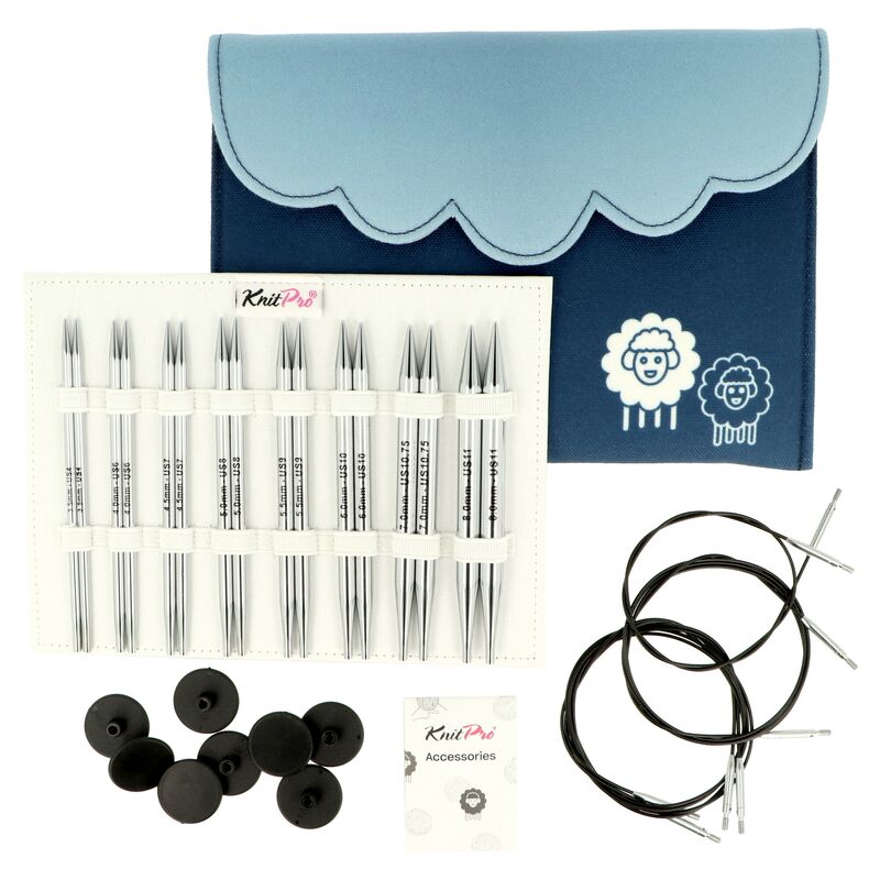 Sada jehlice KnitPro - Nova DeLux set vyměnitelné 13cm