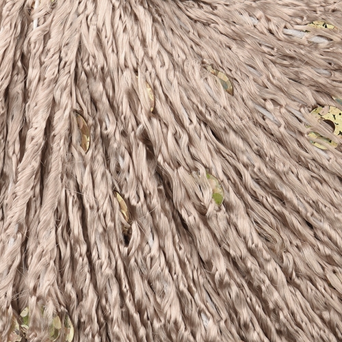 Stenli Venera - viskóza s flitry - 6602 cappucino zlaté flitry