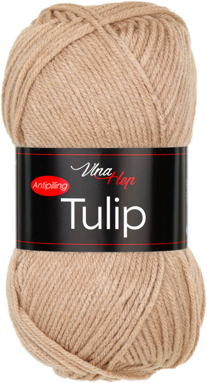 Vlna-hep Příze Tulip 41012 světle hnědá