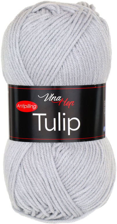Vlna-hep Příze Tulip 41026 světle šedá